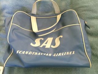 Vtg Scandinavian Airlines Bag