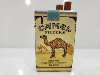 Vintage Joe Camel Lighter Cigarette Box Pepper Shaker Advertising
