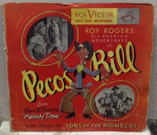 Roy Rogers Rip Rogers Adventures Of Pecos Bill Record Set