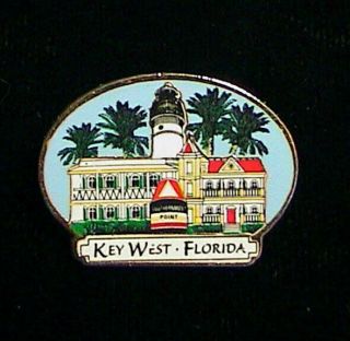 Key West Florida Pin Lapel Hat Souvenir Usa Southern Most Point Bouy