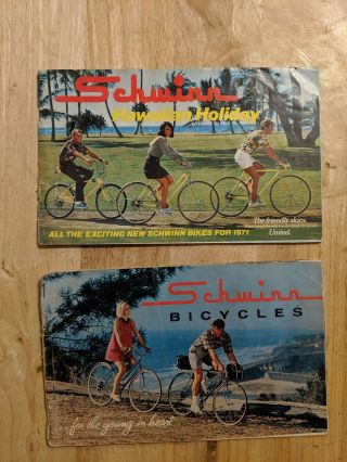 1968 &1971 - Schwinn Bicycles Catalogs