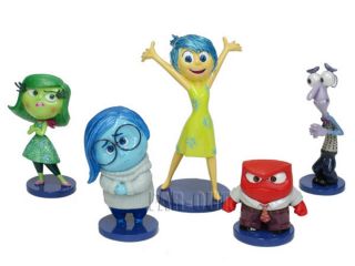 Enesco Set Of 5 Figurines - Pixar Characters From Inside Out