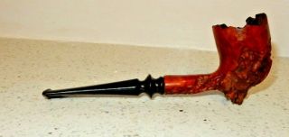 Micoli Fresco Hand Made Rusticated Estate Pipe In Sits On It