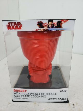 Star Wars Elite Praetorian Guard Footed 6 " Ceramic Goblet Cup Mug Galerie Disney