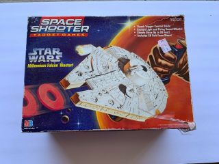 1996 Star Wars Millennium Falcon Blaster Space Shooter Target Games.