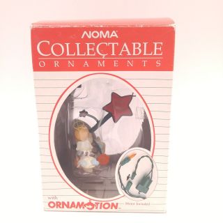 Vintage Noma Collectible Ornament - 4 Angels Spin Around W/ornamotion - 1989