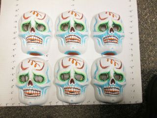 Halloween Mask (1 Item) Bloody Skull Skeleton 1960s Zest Soap Premium