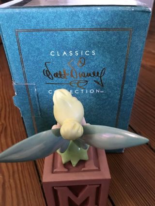 WDCC Disney Classic Tinker Bell Peter Pan - A Firefly Pixie Box/Certificate Ltd Ed 6