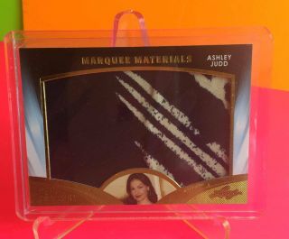Ashley Judd 2016 Leaf Pop Century Marquee Materials