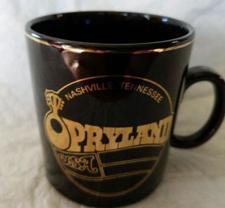 Vintage Opryland Usa Nashville Tennessee Coffee Mug