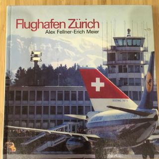 Zurich Kloten Airport 1973 Book Brochure B747 Dc10 Dc9 Swissair Dc8 Stewardess