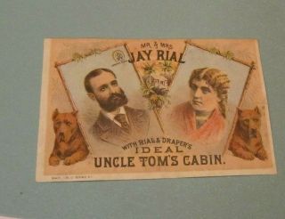 1881 Jay Rial Ideal Uncle Tom 