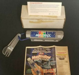 Vintage Kraft Star Trek V Final Frontier Marshmallow Dispenser Fork & Spoon Nib