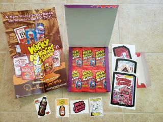 2010 Topps Wacky Packages Old School Series 1 Open Box 24 Packs,