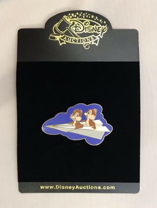 Disney (p.  I.  N.  S. ) 33305 - Chip & Dale Paper Airplane Pin Le 500 Nip