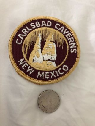 Carlsbad Caverns Mexico Souvenir Patch D