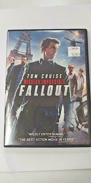 Mission Impossible: Fallout On Dvd