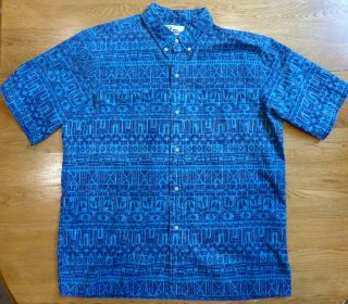 Reyn Spooner Xl Turquoise Hawaiian Shirt – Spooner Kloth