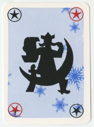 (221) Joker Playing Card - Man In The Moon (independit)