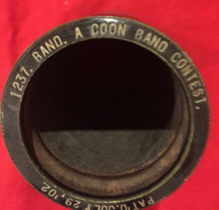 Indestructible 2 Minute Phonograph Cylinder Record 1237 Band