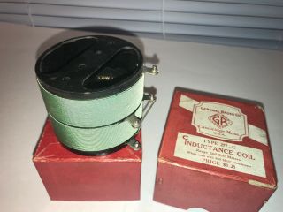 Vintage General Radio Company Induction Coil Type 277 - C Cambridge Ma Nos
