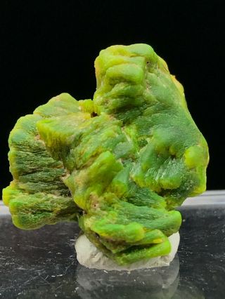 3g Natural Rare Green Autunite Crystal Cluster Display Mineral Specimen 3