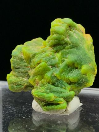 3g Natural Rare Green Autunite Crystal Cluster Display Mineral Specimen 5