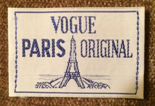 Vintage Vogue Paris Pattern 2024 Christian Dior Size 8 Uncut & Label 3