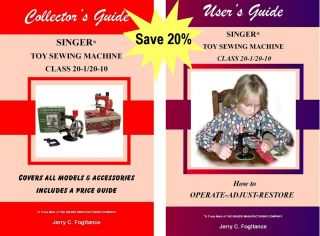 Singer 20 Toy Child Sewing Machine Collector 