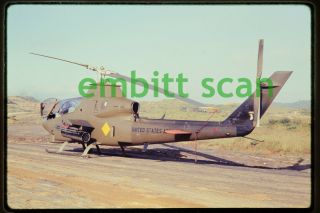 Slide,  Army 101st Airborne Division Bell Ah - 1 Cobra,  1970 Vietnam War