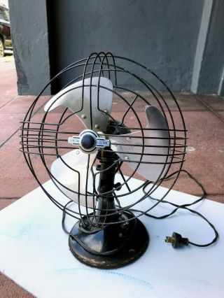 Vintage General Electric Fan Ge Vortalex 12 Inch Restored