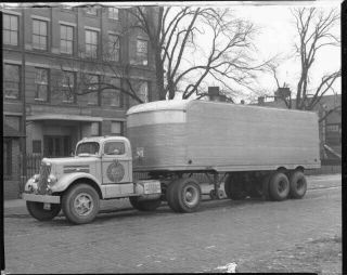 1947 White Truck Press Photo 0074 Cleveland Cartage Company