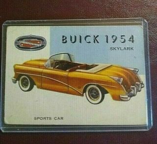 1954 Topps World On Wheels Buick Skylark 170 Trading Card