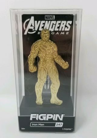 D23 Expo 2019 Marvel Avengers Endgame Iron Man Figpin Limited Edition