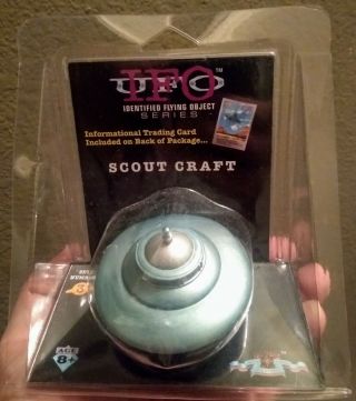 Shadowbox Ifo Ufo Scout Craft W Trading Cars.  Set 3,  1996 In Package