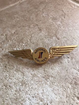National Airlines Wing Badge Pin