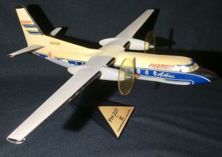 Piedmont Airlines Fh - 227 Model - (1960s Issue)