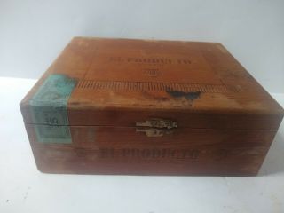 El Producto Queens Wooden Cigar Box