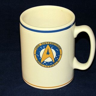 Vintage Star Trek Uss Enterprise Ncc - 1701 - A Mug Cup Pfaltzgraff 1993 Ceramic
