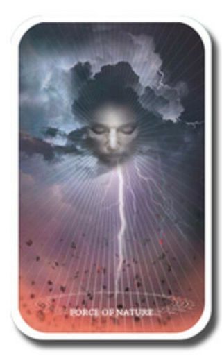 Vibrational Energy Cards Self Published Tarot Deck by Debbie Anderson 2