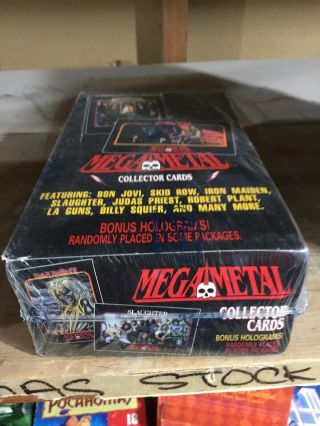 Mega Metal Collector Cards Box By Impel 1991
