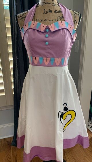 Disney Parks Mrs.  Potts & Chip Beauty And Beast Dress Costume M Medium Shop