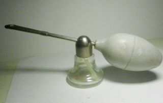 Vintage Devilbiss No 127 Atomizer Pump Spray Bottle Glass - Enameling - Crafts