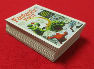 Marvel 1st Covers (1984) Trading Cards Partial Set 45 Of 60 Cards