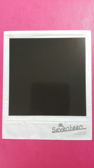SEVENTEEN JEONGHAN Official Photocard 1 1st Repackage Album 정한 2