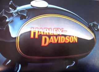 1983 Harley Davidson Brochure Flh Flht Electra Glide Flt Tour Glide