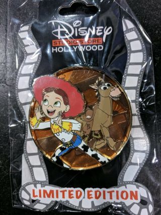 Disney D23 Dsf Dssh Mane - N - Friends Jessie Bullseye Toy Story Le 400 Pin In Hand