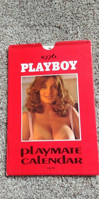 Playboy Playmate 1976 Wall Calendar Complete With Sleeve