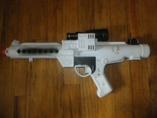 1996 Star Wars Stormtrooper Blaster Gun Disney Electronic Lights And Sound