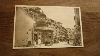Old Postcard Of India,  View Of Bombay,  View Of Bazaargate Street C1910